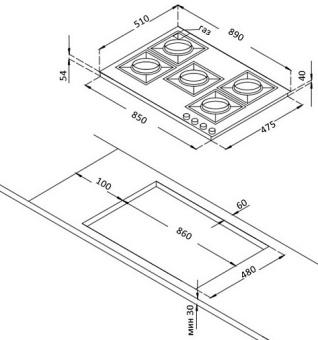 Детальное фото товара: Korting HG 997 CTX