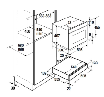 Детальное фото товара: Kuppersbusch CSV 6800.0 S2 Black Chrome