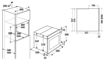 Детальное фото товара: Kuppersbusch BP 6550.0 W6 Black Steel (только ручка)