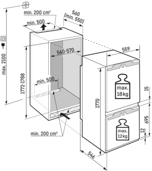 Детальное фото товара: Liebherr ICNd 5123-22 001 Plus NoFrost EasyFresh