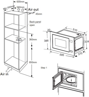 Детальное фото товара: MEFERI MMO6028WH COMFORT PLUS