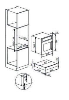 Детальное фото товара: Kuppersberg KWD 802 Black