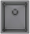 Детальное фото товара: ALVEUS QUADRIX MONARCH 20 ANTHRACITE, мойка, нерж. сталь, антрацит (в компл. с выпуском без сифона)