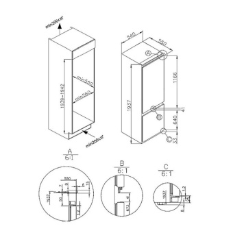 Детальное фото товара: Maunfeld MBF193NFWGR Inverter