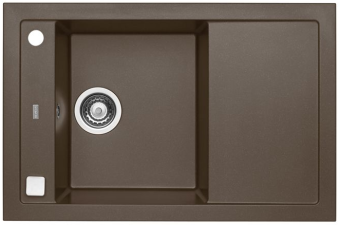Детальное фото товара: ALVEUS FORMIC 30 GRANITAL+ CHOCOLATE-G, мойка, гранит, шоколад (с сифоном 1127749)