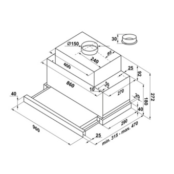 Детальное фото товара: Maunfeld GALAXY 90 White