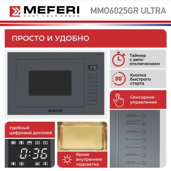 Детальное фото товара: Meferi MMO6025GR ULTRA