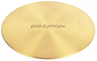 Детальное фото товара: Paulmark PM116-LG, накладка на выпуск, светлое золото