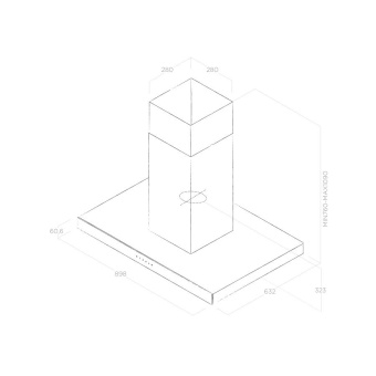 Детальное фото товара: ELICA JOY ISLAND BLIX/A/90