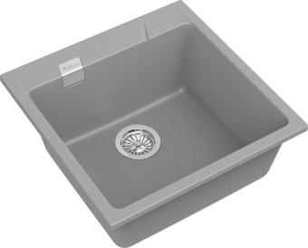 Детальное фото товара: Rivelato RAUM RM-50 grigio metallizzato, мойка, гранит, серый металлик