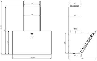 Детальное фото товара: Franke LENS 50 BK/SS