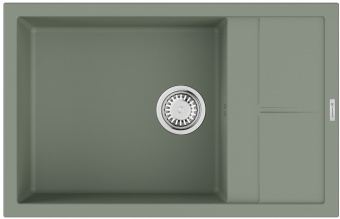 Детальное фото товара: Omoikiri Sumi 78A-LB-WG, мойка, гранит, ветреный зеленый