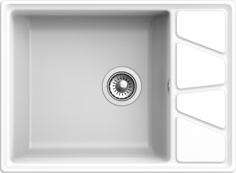 Детальное фото товара: GranFest VERTEX GF-V-680L, мойка, мрамор, иней