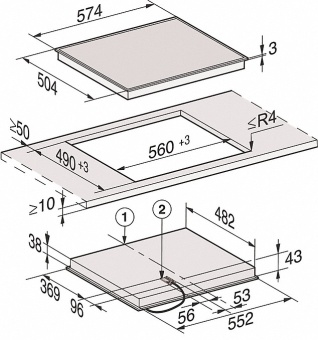 Детальное фото товара: Miele KM6520 FR