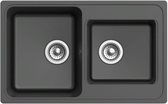 Детальное фото товара: Ewigstein Elegant E- 80D, мойка, гранит, антрацит