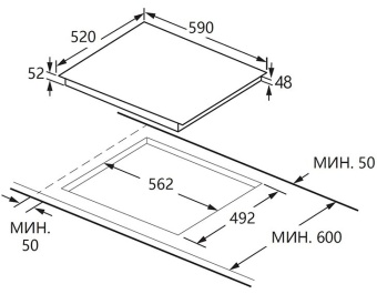 Детальное фото товара: Konigin Vega C604 SBK