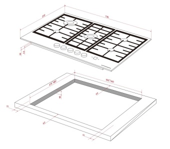 Детальное фото товара: Kuppersberg FG 78 B