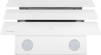 Детальное фото товара: Maunfeld CASCADA 60 Glass White