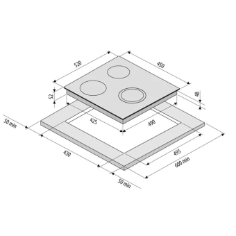 Детальное фото товара: Krona LAUREL 45 BL