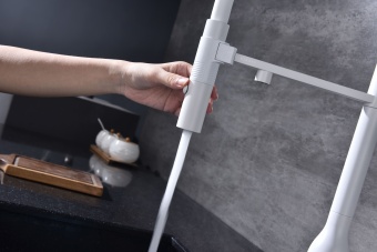 Детальное фото товара: Paulmark Magneto One, смеситель, белый