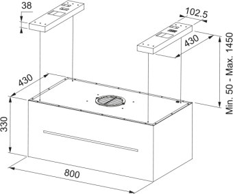 Детальное фото товара: Franke FMAS BK EXTRA MATT F80 KL
