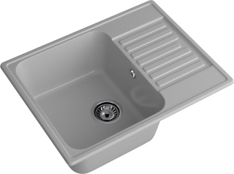 Детальное фото товара: GranFest QUARZ GF-Z13, мойка, гранит, серый