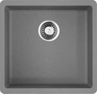 Детальное фото товара: Omoikiri Kata 44-U-GR, мойка, гранит, leningrad grey