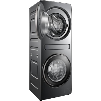 Детальное фото товара: HIBERG TOWER i-DD 107-612 Sd стирально-сушильная машина с двумя барабанами