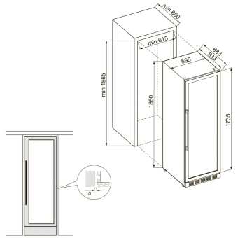 Детальное фото товара: Krona BADEN 186/165 BL