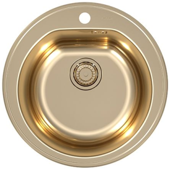 Детальное фото товара: ALVEUS FORM MONARCH 30 BRONZE-90 FI, мойка, нержав. сталь, броонза (в компл. с выпуском без сифона)