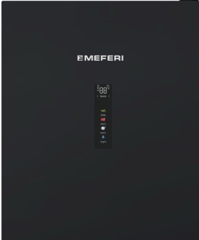 Детальное фото товара: MEFERI MFR200BK TOTAL NO FROST COMBI ULTRA