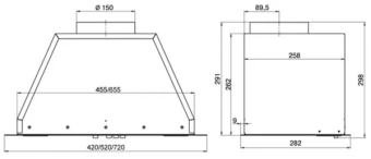 Детальное фото товара: Elikor Flat 42П-430-К3Д хром