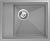 Фото товара: Rivelato NOBILE NB-544-L grigio metallizz, мойка, гранит, серый металлик