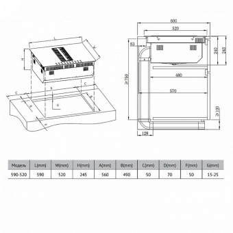 Детальное фото товара: Korting HIBH 68980 NB
