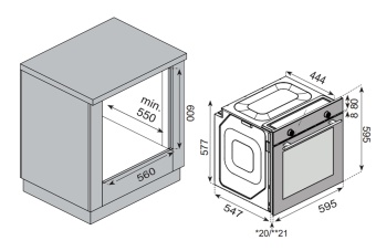 Детальное фото товара: Konigin Barberry 60 WH ES10