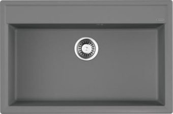 Детальное фото товара: Omoikiri Daisen 77-GR, мойка, гранит, leningrad grey
