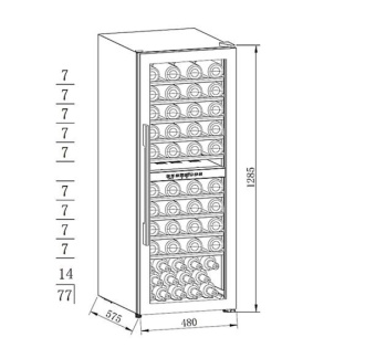 Детальное фото товара: Maunfeld MFWC-201D77