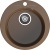 Детальное фото товара: GranFest RONDO GF-R-480, мойка, мрамор, терракот