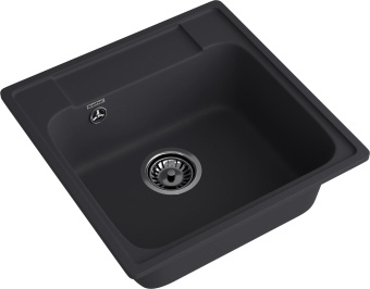 Детальное фото товара: GranFest QUARZ GF-Z48, мойка, гранит, черный