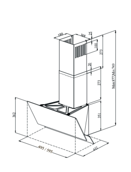 Детальное фото товара: Monsher NOVA 60 Noir