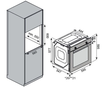 Детальное фото товара: Kuppersberg SR 610 ANT Bronze