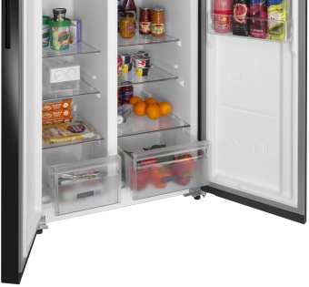 Детальное фото товара: MEFERI MFR91BK TOTAL NO FROST SIDE BY SIDE COMFORT
