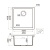 Omoikiri Yamakawa 45T-Integra-BL, мойка, гранит, черный Детальное фото товара: Omoikiri Yamakawa 45T-Integra-BL, мойка, гранит, черный