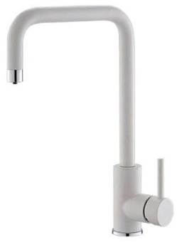 Детальное фото товара: ALVEUS DUAL G11 ARCTIC, смеситель, гранит, белый