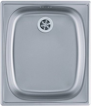 Детальное фото товара: ALVEUS BASIC 10 LEI-60, мойка, нержавеющая сталь лен (в комплекте с сифоном 1011717)