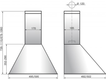 Детальное фото товара: Elikor Эпсилон 50П-430-П3Л белый/срб.