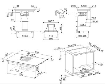 Детальное фото товара: Smeg HOBD182DG