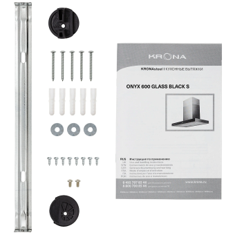 Детальное фото товара: Krona ONYX 600 GLASS BLACK S