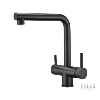 Детальное фото товара: Emar ECB 7017 Black, смеситель, черный