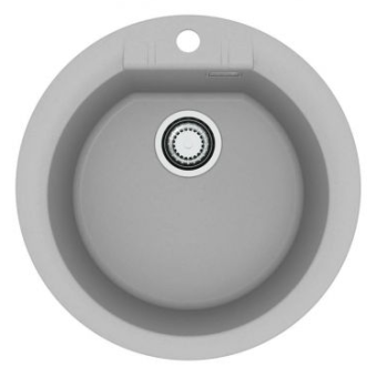 Детальное фото товара: ALVEUS GRANITAL CADIT 100 G81 CONCRE FI 520, мойка, гранит, бетон ( в комплекте с сифоном 1145083)